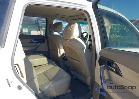 2010 Acura Mdx Technology Package из США, поврежденный, VIN 2HNYD2H67AH505570